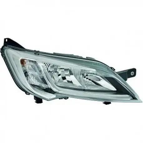 PHARE AVANT GAUCHE HALOGENE CITROEN JUMPER (14-17) & FIAT DUCATO (14-17) & PEUGEOT BOXER (14-17) - DEPO /TYC - FOND CHROME Dernière Chance