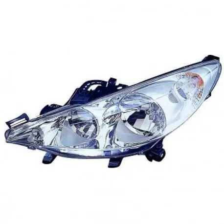 Marque PHARE AVANT GAUCHE PEUGEOT 207 (06-12) - H7&H1 - AVEC REGLAGE HAUTEUR - MARQUE DE PREMIERE MONTE