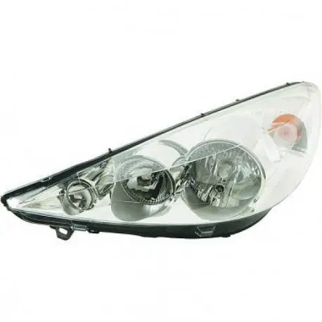 PHARE AVANT DROIT PEUGEOT 206+ (09-13) - DEPO/TYC - H7&H1 Authentique