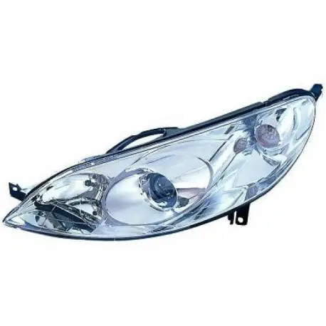 PHARE AVANT DROIT PEUGEOT 407 (04-10) - MARQUE DE PREMIERE MONTE - H7/H1 Prix Cassé