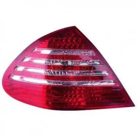 SET DE 2 FEUX ARRIERE DESIGN A LED MERCEDES CLASSE E W211 BERLINE (02-06) - ROUGE/BLANC Prix Bas