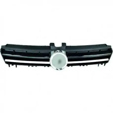 CALANDRE LOOK R - R-LINE POUR TOUTES VW GOLF 7 (12-17) - LISERET CHROME Satisfait Ou Remboursé
