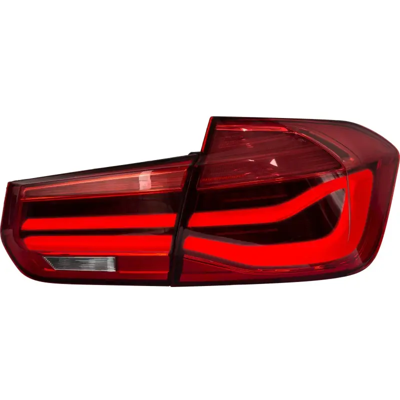 Populaire SET DE FEUX ARRIÈRES LOOK FACELIFT BMW SÉRIE 3 F30 BERLINE (11-15) - ROUGE