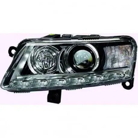 Livraison Gratuite PHARE AVANT LED GAUCHE AUDI A6 C6 4F (08-10) - BIXENON - D3S&LED - DEPO - NON DIRECTIONNEL