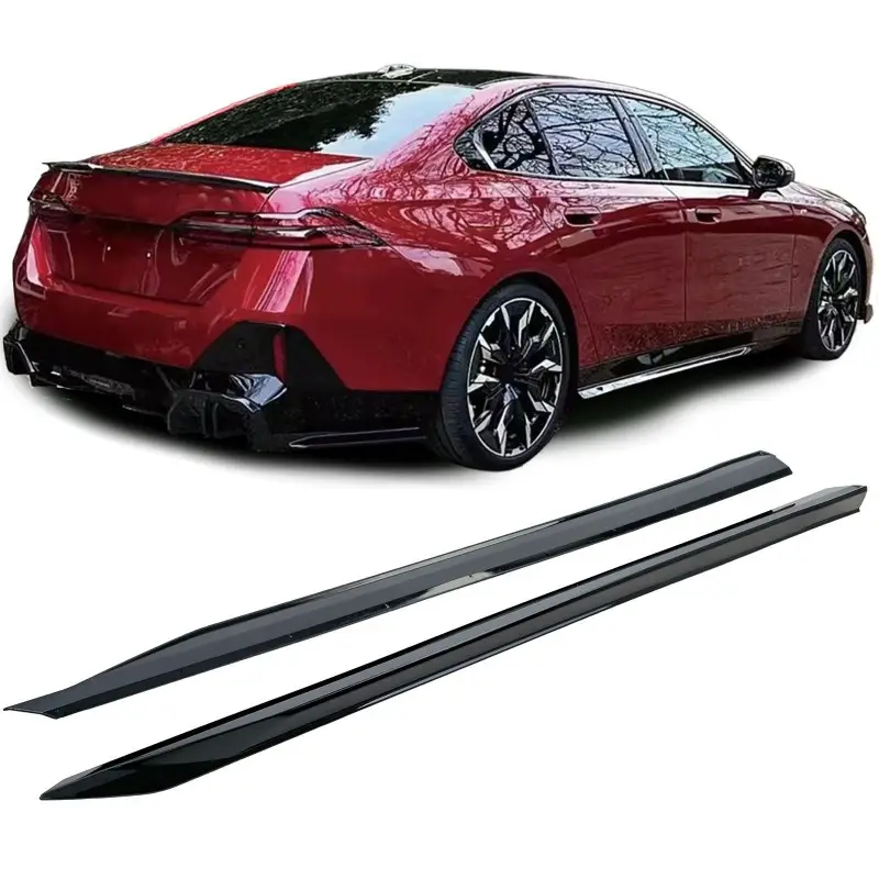 LAMES DE BAS DE CAISSE M-PERFORMANCE NOIR BRILLANT POUR BMW SERIE 5 G60 (23-26) - PACK M Vente Flash