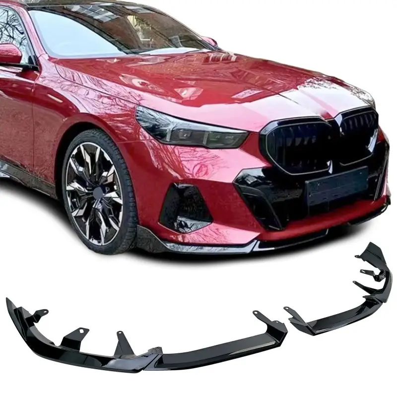 Nouvel Arrivage LAME AVANT M-PERFORMANCE NOIR BRILLANT POUR BMW SERIE 5 G60 (23-26) - PACK M