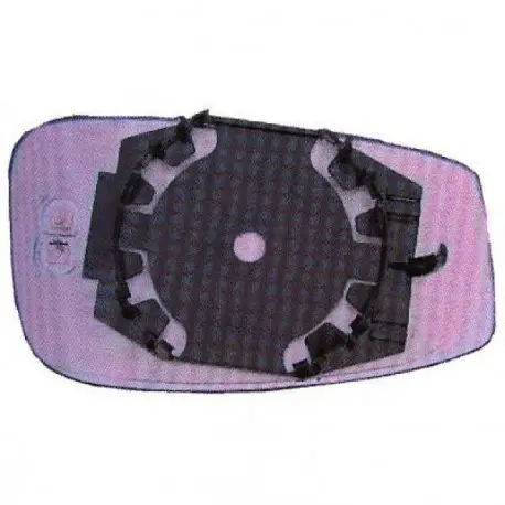 GLACE DE RETROVISEUR GAUCHE FIAT STILO (01-08) - CHAUFFANTE Dernière Chance