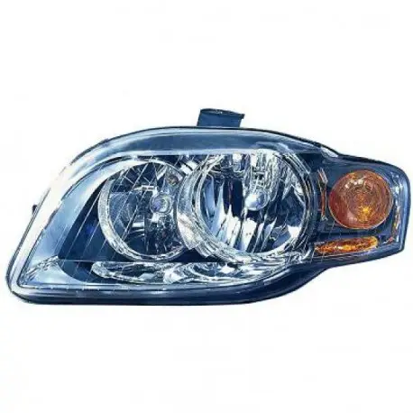 PHARE AVANT GAUCHE AUDI A4 B7 8E (05-07) - HALOGENE - AVEC CLIGNOTANT ORANGE - H7/H7 - DEPO Livraison Gratuite