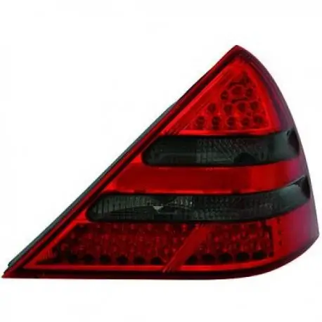 SET DE FEUX ARRIERE DESIGN MERCEDES CLASSE SLK R170 (96-04) - LED - ROUGE/NOIR Offre Du Jour