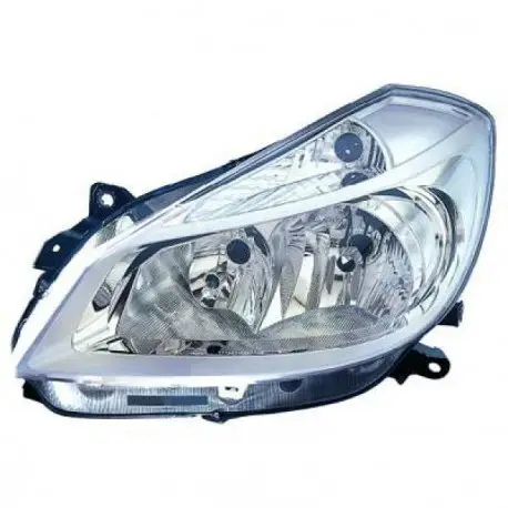 PHARE AVANT DROIT RENAULT CLIO (05-08) - MARQUE DE PREMIERE MONTE - H7/H7 - AVEC REGLAGE HAUTEUR Petit Prix