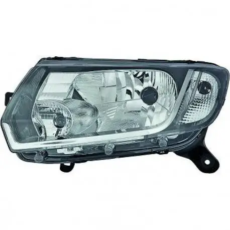 Vente Flash PHARE AVANT DROIT DACIA LOGAN (13-17) & SANDERO (12-17) AUSSI STEPWAY - DEPO/TYC - H4 - AVEC REGLAGE HAUTEUR MANUEL