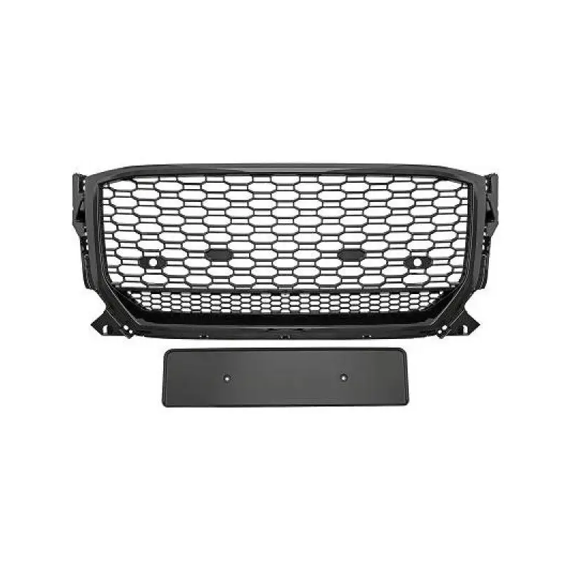 Paiement Sécurisé CALANDRE AVANT LOOK RSQ2 EN NIDS D'ABEILLES POUR AUDI Q2 (16-20) - NOIR - FULL BLACK
