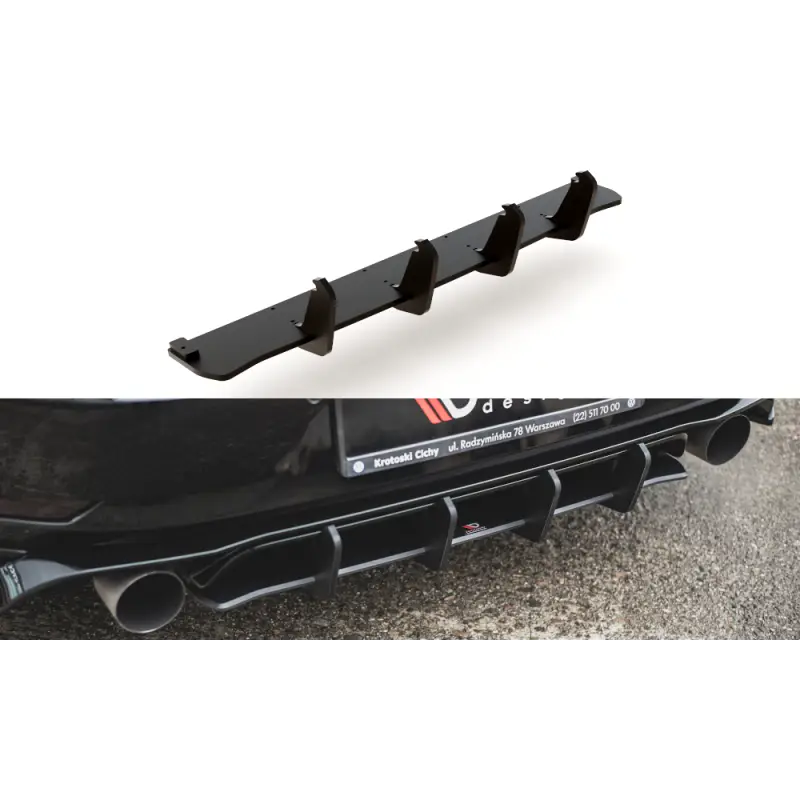 Prix Cassé SPORT DURABILITÉ CENTRAL DIFFUSEUR ARRIERE VW GOLF 7 GTI TCR (12-17) - MAXTON DESIGN