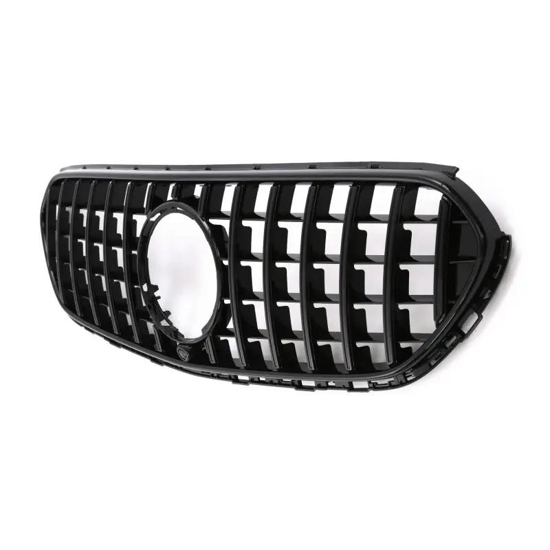 Satisfait Ou Remboursé GRILLE DE CALANDRE LOOK GT-R POUR MERCEDES GLC X254 W254 C254 (23-26) SANS PACK AMG - NOIR - FULL BLACK - PANAMERICANA AMG GT