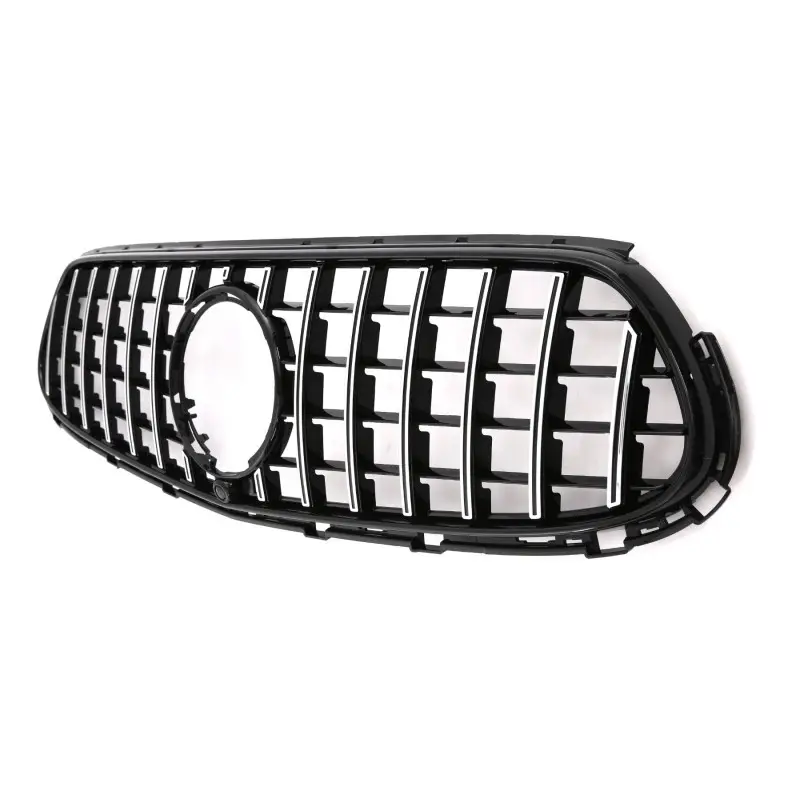 Top Vente GRILLE DE CALANDRE LOOK GT-R POUR MERCEDES GLC X254 W254 C254 (23-26) PACK AMG - NOIR CHROME - PANAMERICANA AMG GT