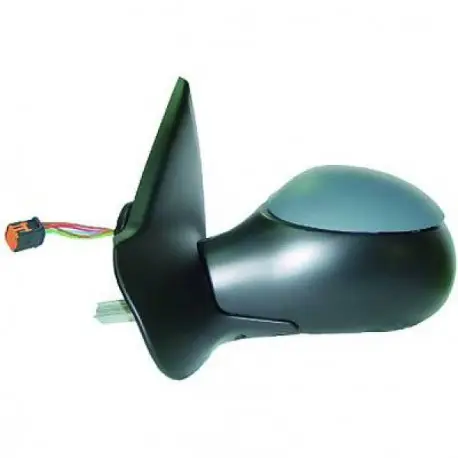 Livraison Gratuite RETROVISEUR DROIT PEUGEOT 206 CC (03-08) - 7 PINS - CHAUFFANT - ELECTRIQUE - A PEINDRE
