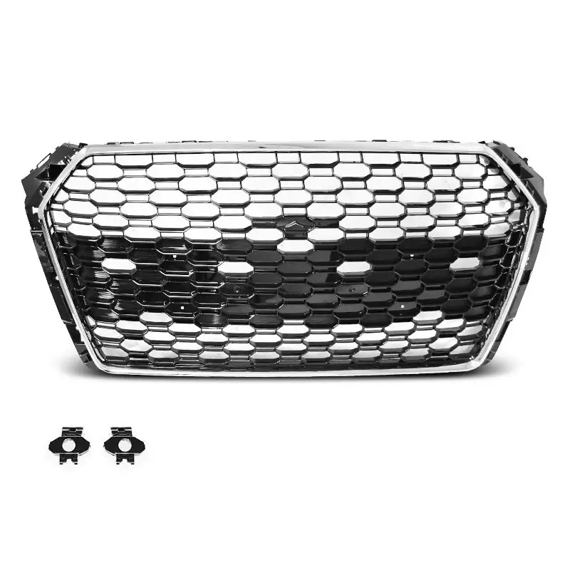 Commander Vite GRILLE SPORT CHROME NOIRE PDC POUR AUDI A4 B9 15-19