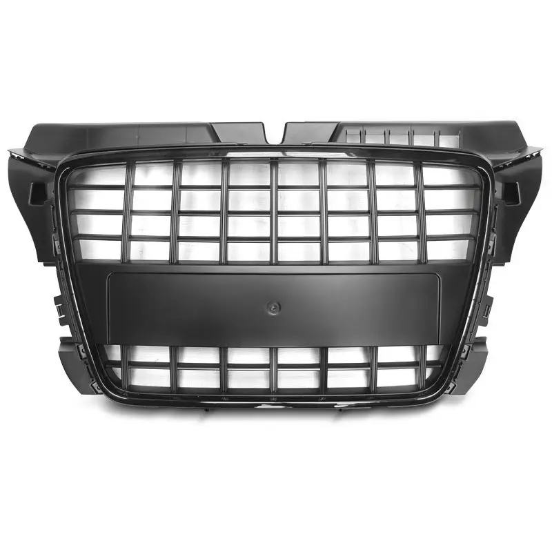 GRILLE SPORT NOIRE BRILLANT POUR AUDI A3 08-12 Retour Gratuit