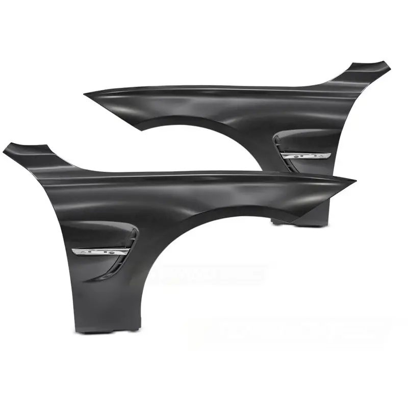 FENDERS SPORT STYLE WITH SIDE VENT CHROME FITS F30 F31 11-18 Petit Prix