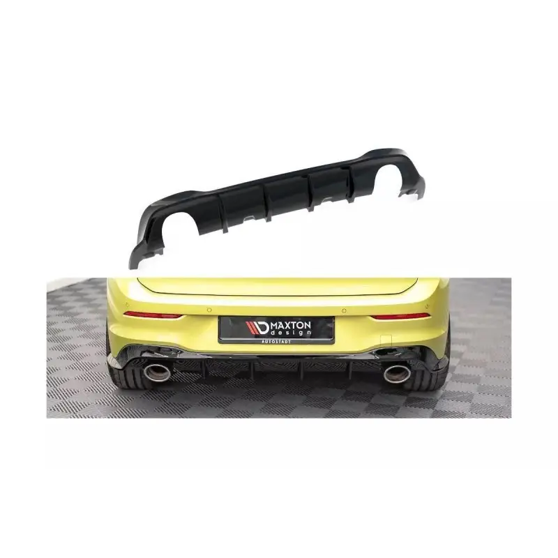 DIFFUSEUR DEPARE-CHOCS ARRIERE V.2 GOLF 8 GTI CLUBSPORT NOIR BRILLANT- MAXTONDESIGN - FINITION NOIR BRILLANT Bon Marché