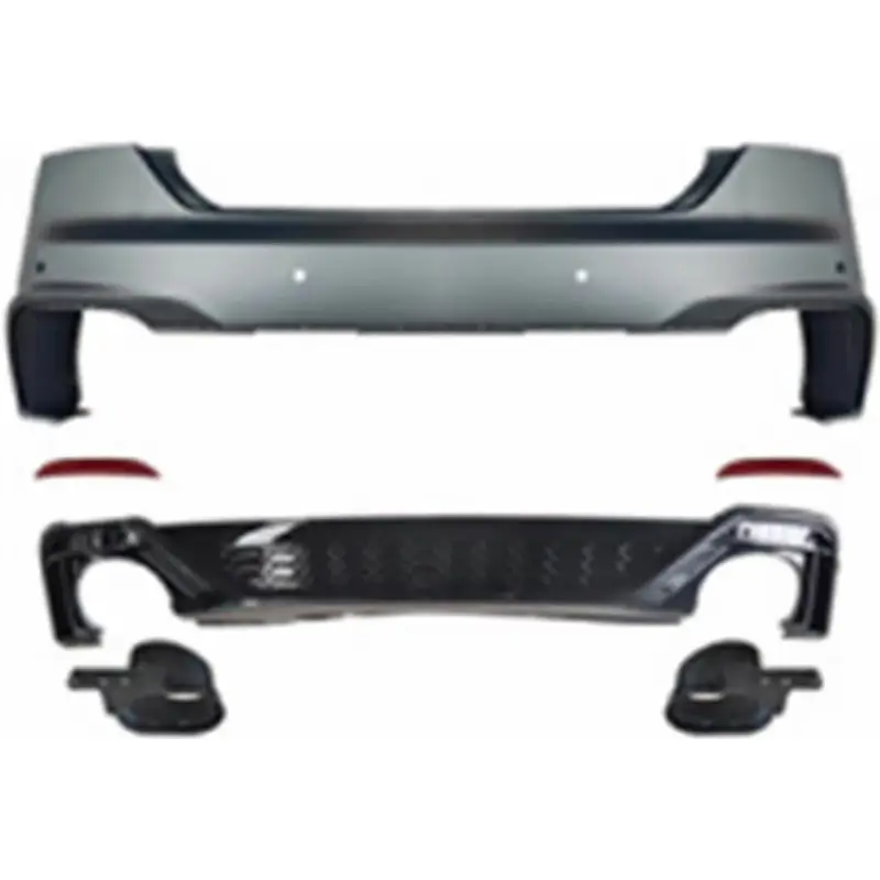 PARE-CHOCS ARRIERE LOOK RS5 POUR AUDI A5 / S5 B9 (20-24) - AVEC EMBOUTS - A PEINDRE Top Vente