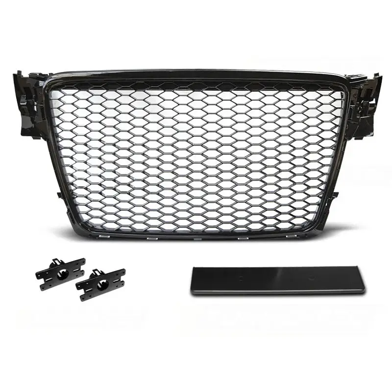 Seulement Aujourd’hui GRILLE SPORT NOIRE BRILLANT POUR AUDI A4 B8 08-11
