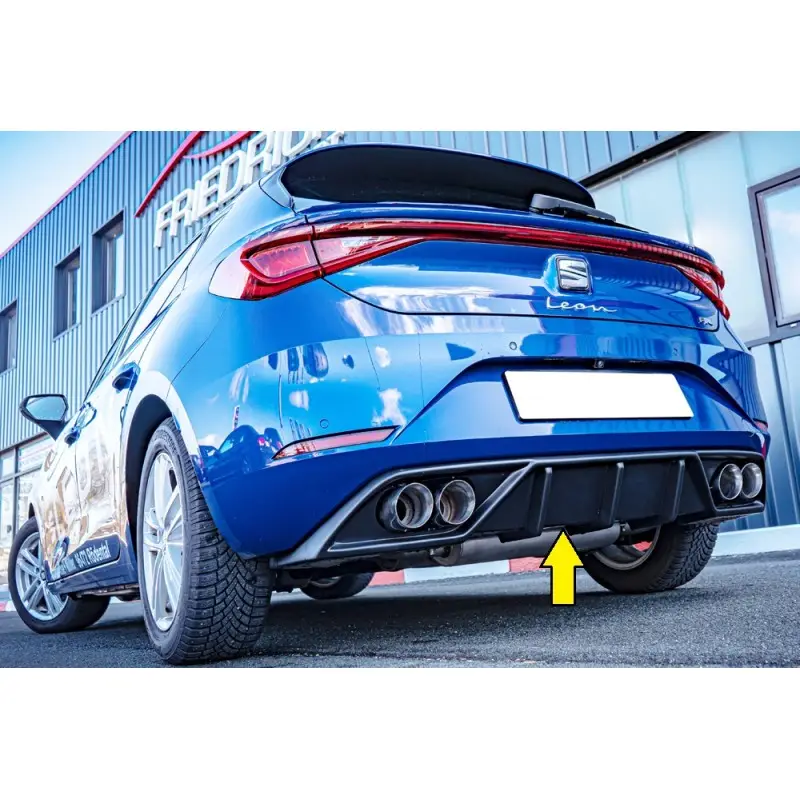 Prix Choc DIFFUSEUR RIEGER POUR SEAT LEON KL (20-24) FR - XCELLENCE - STYLE - REFERENCE - DOUBLE GAUCHE DROITE - NOIR BRILLANT