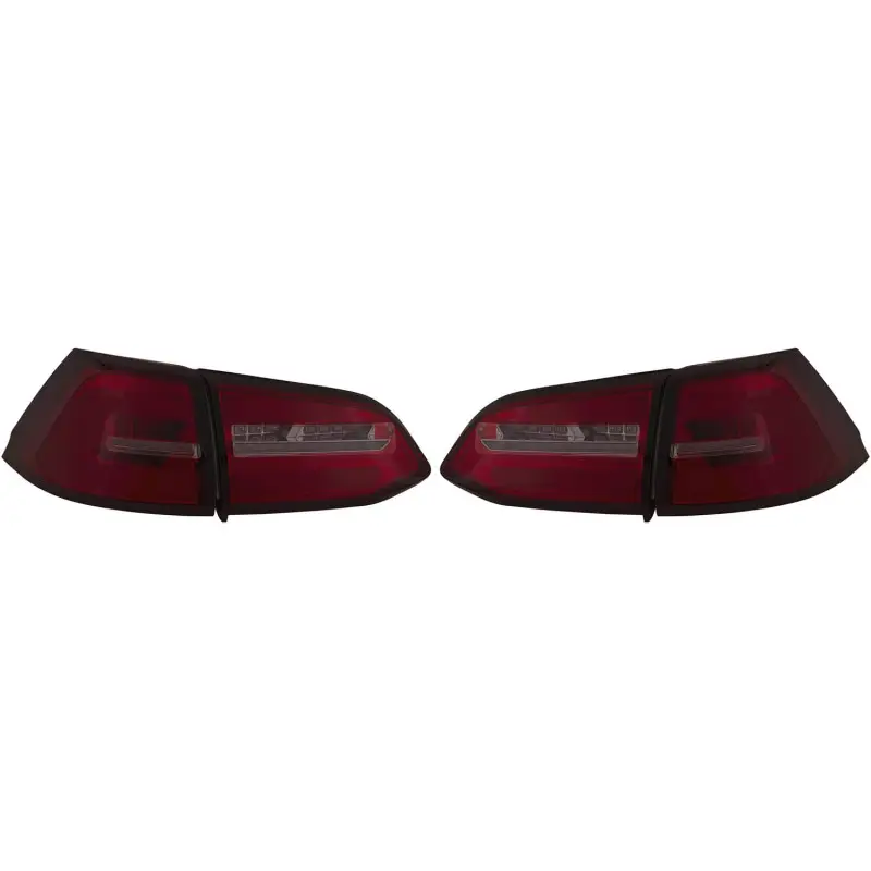 Offre Spéciale SET FEUX ARRIERES DESIGN - NOIR LOOK À LED VW GOLF 7 (12-17) UNIQUEMENT BREAK - VARIANT