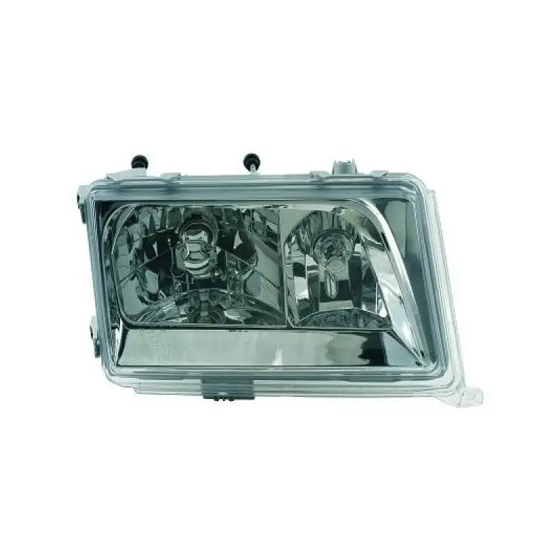 SET DE 2 PHARES AVANT DESIGN POUR MERCEDES W124 (85-93) - CHROME - H4 / H1 Nouvelle Collection