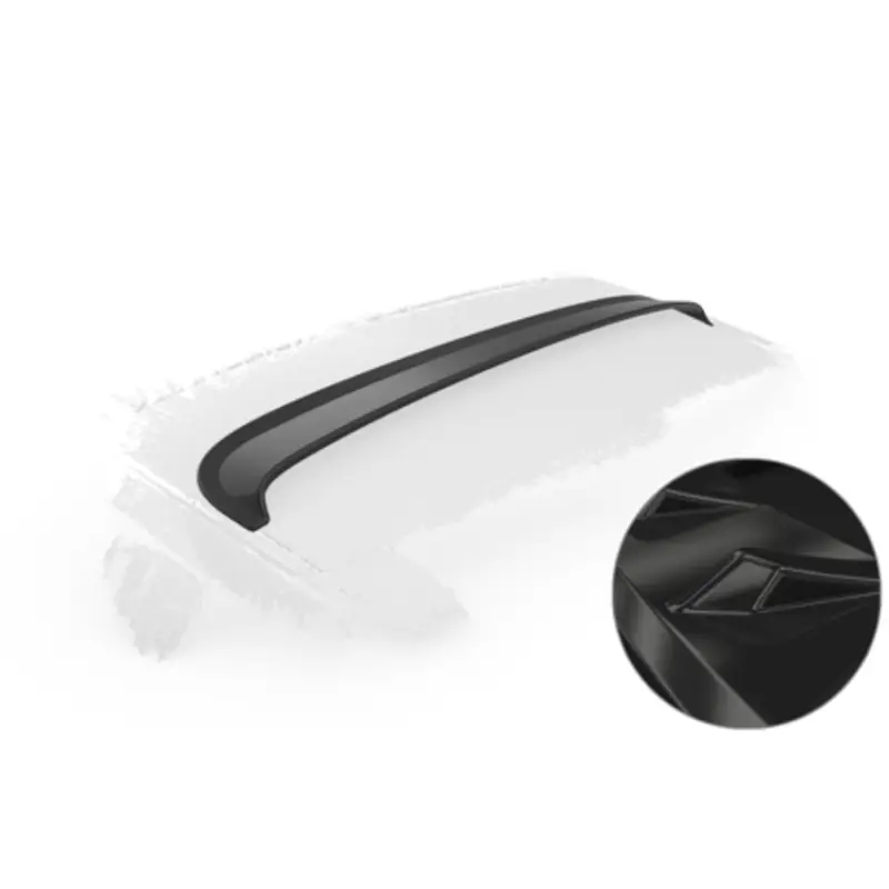 SPOILER DE VITRE POUR Porsche Cayman 987C (06-12) - NOIR BRILLANT Marque