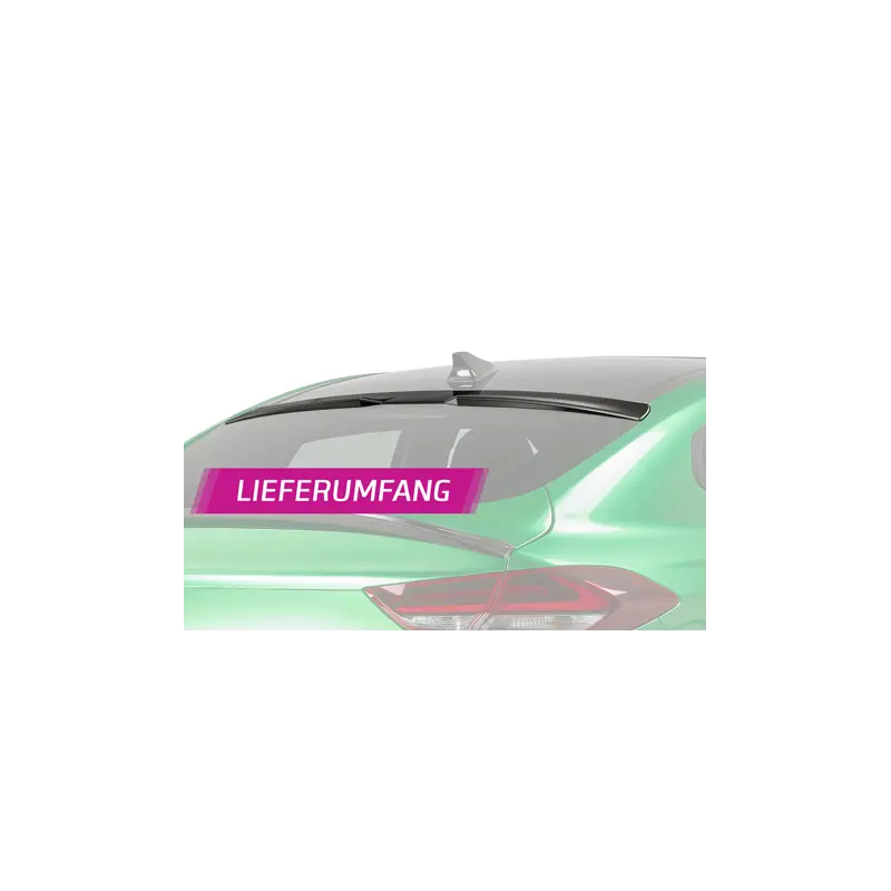 SPOILER DE VITRE POUR Hyundai I30 Fastback (17-22)- NOIR BRILLANT Commander Vite
