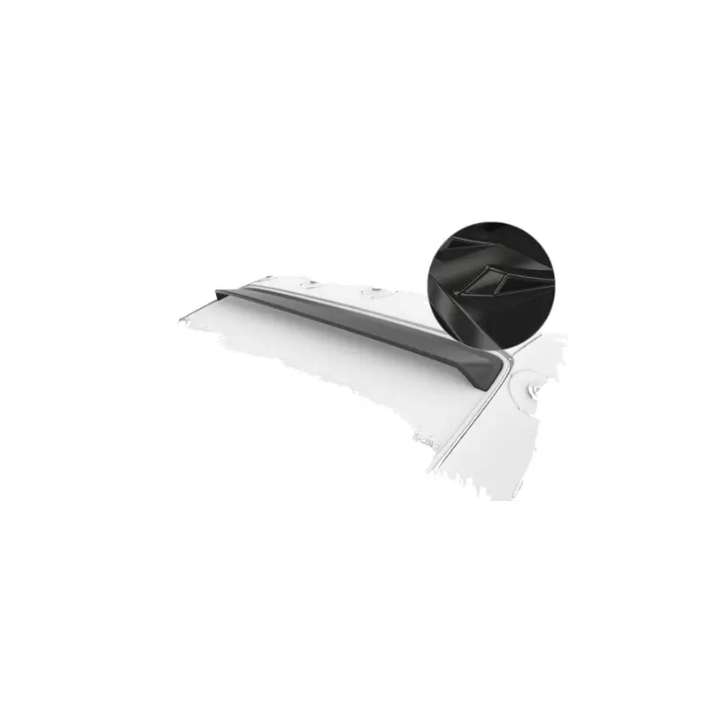Marque SPOILER DE VITRE POUR BMW SERIE 3 E46 (03-07) - COUPE - NOIR BRILLANT