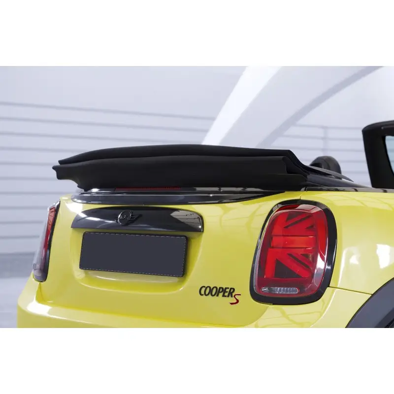 SPOILER DE COFFRE MINI CABRIO F57 (14-21) - NOIR BRILLANT Paiement Sécurisé