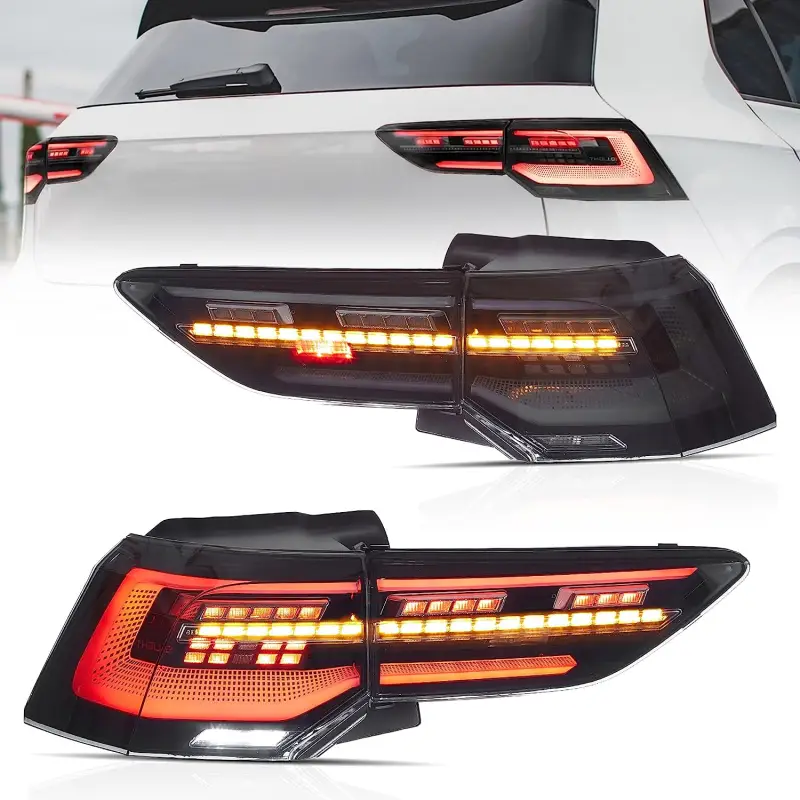 Offre Spéciale SET DE FEUX ARRIERES FULL LED IQ LIGHT POUR VW GOLF 8 (20-24) - NOIR - FUME
