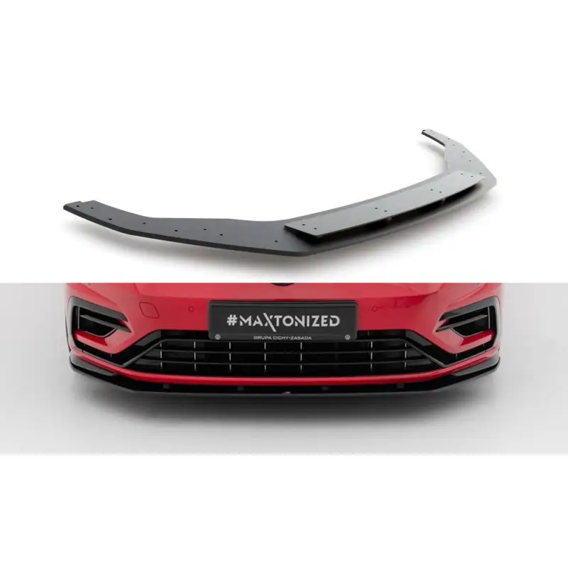Offre Spéciale LAME DU PARE-CHOCS AVANT VW GOLF 7 R / R-LINE FACELIFT - MAXTON DESIGN