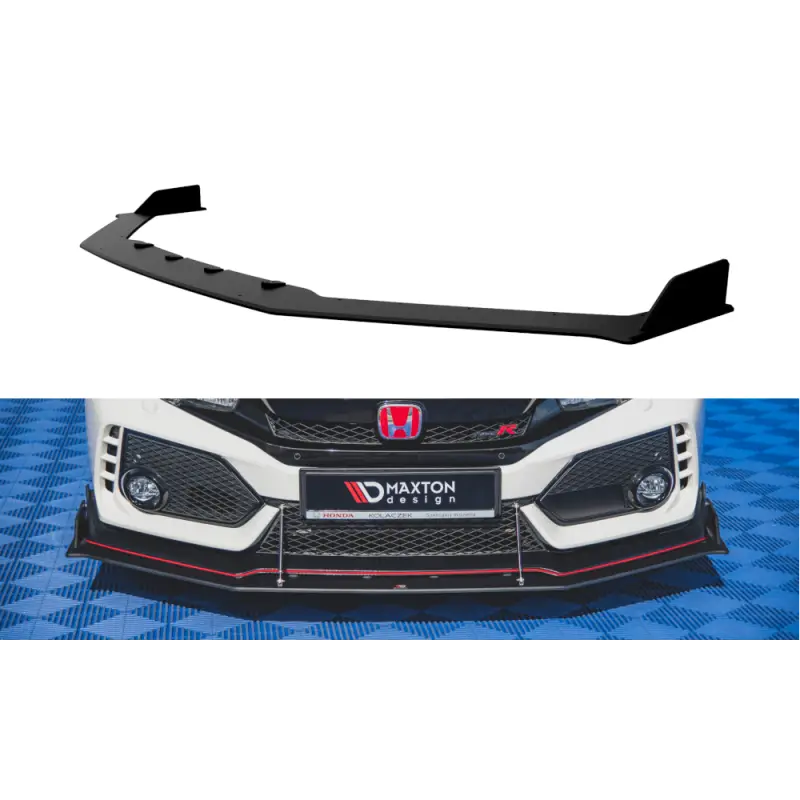 LAME DU PARE-CHOCS AVANT HONDA CIVIC X TYPE-R - MAXTON DESIGN Seulement Aujourd’hui