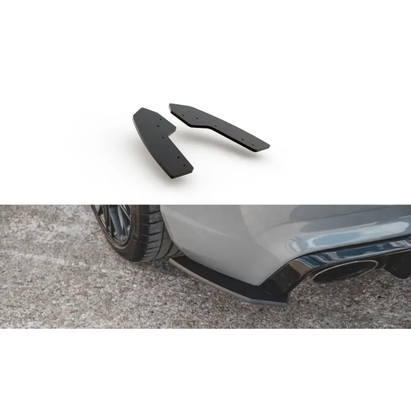 Vente Flash Lame Du Pare Chocs Arriere Audi RS3 8V Sportback MAXTON DESIGN - NOIR
