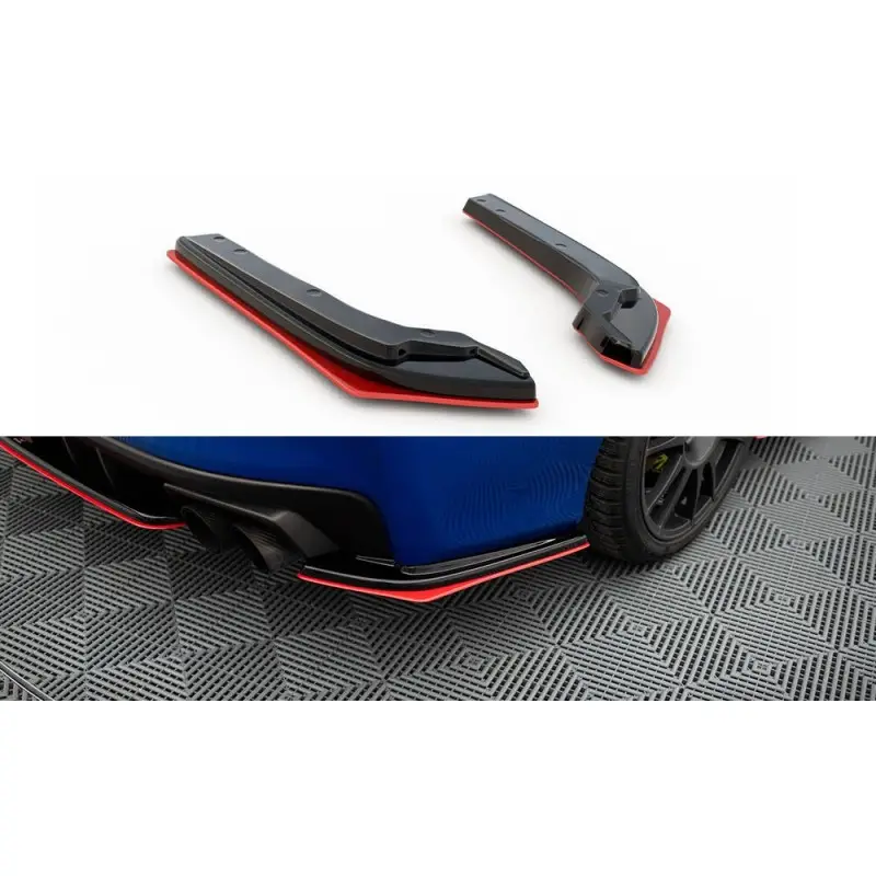 Achetez Aujourd’hui LAME DU PARE-CHOCS ARRIERE V.2 SUBARU WRX STI MAXTON DESIGN - ROUGE