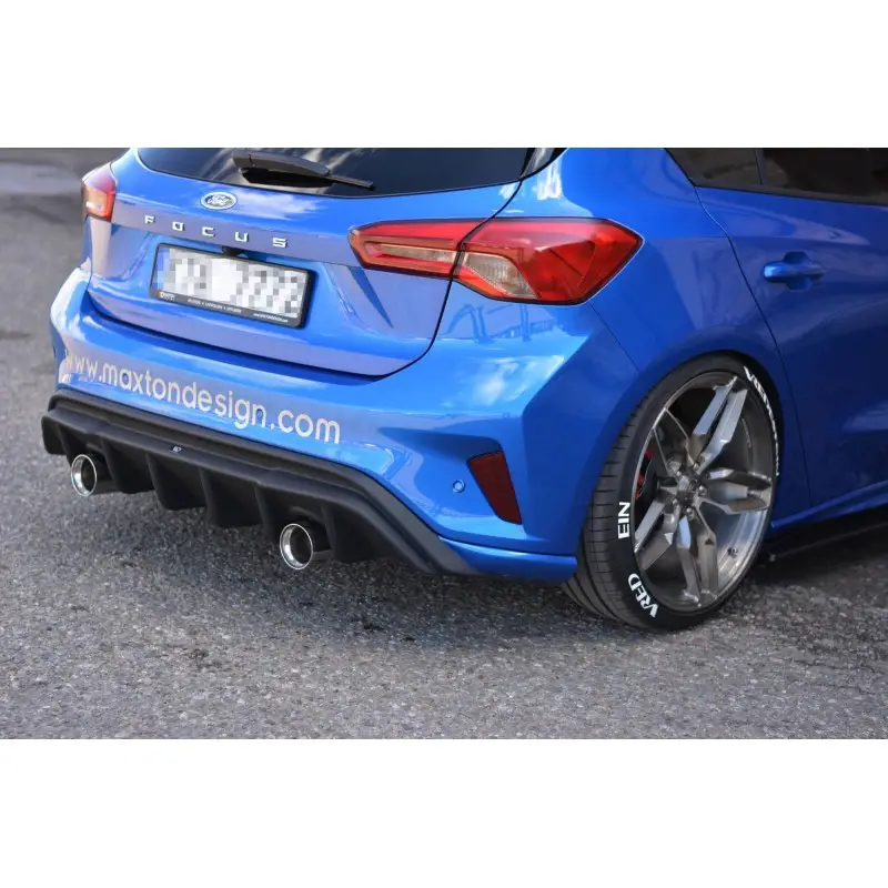 Rajout Du Pare-Arriere Ford Focus ST-Line Mk4 MAXTON DESIGN - NOIR A PEINDRE Prix Choc