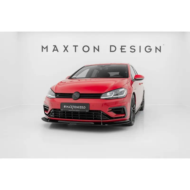 Hybrid Sport Lame Du Pare-Chocs Avant VW Golf 7 R / R-Line Facelift MAXTON DESIGN Populaire