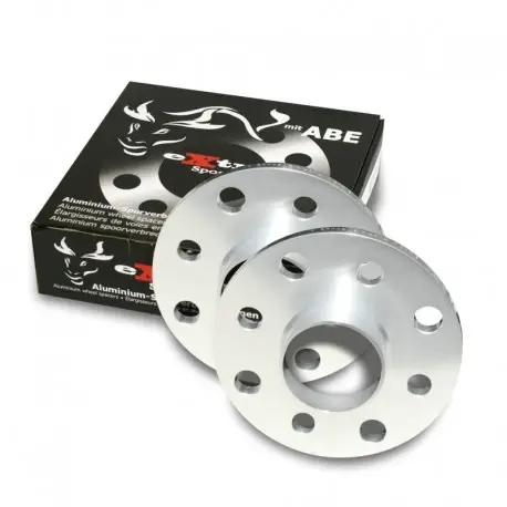 Élargisseurs de voie, 20mm 4/100/108, Audi/BMW/Seat/Skoda/VW, NLB 57,1 mm, avec bague de centrage Offre Exclusive