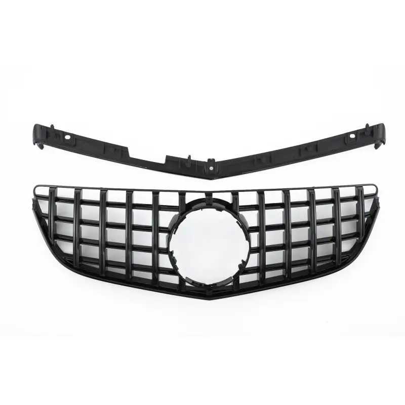 CALANDRE LOOK GT-R PANAMERICANA POUR MERCEDES CLASSE E COUPE CABRIOLET W207 (13-16) FULL NOIR Dernière Chance
