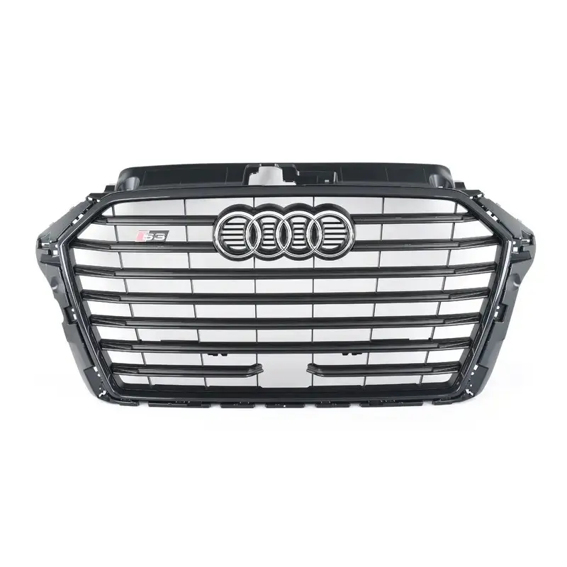 Achat Immédiat CALANDRE LOOK S3 USA - ORIGINE AUDI POUR AUDI A3 8V S3 8V (16-20) - FINITION NOIR - AVEC ACC