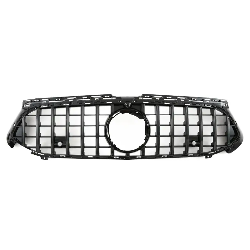 GRILLE DE CALANDRE LOOK GTR POUR MERCEDES W177 V177 FACELIFT (23-25) PANAMERICANA AMG GT OPTIK - NOIR - FULL BLACK Vente Flash