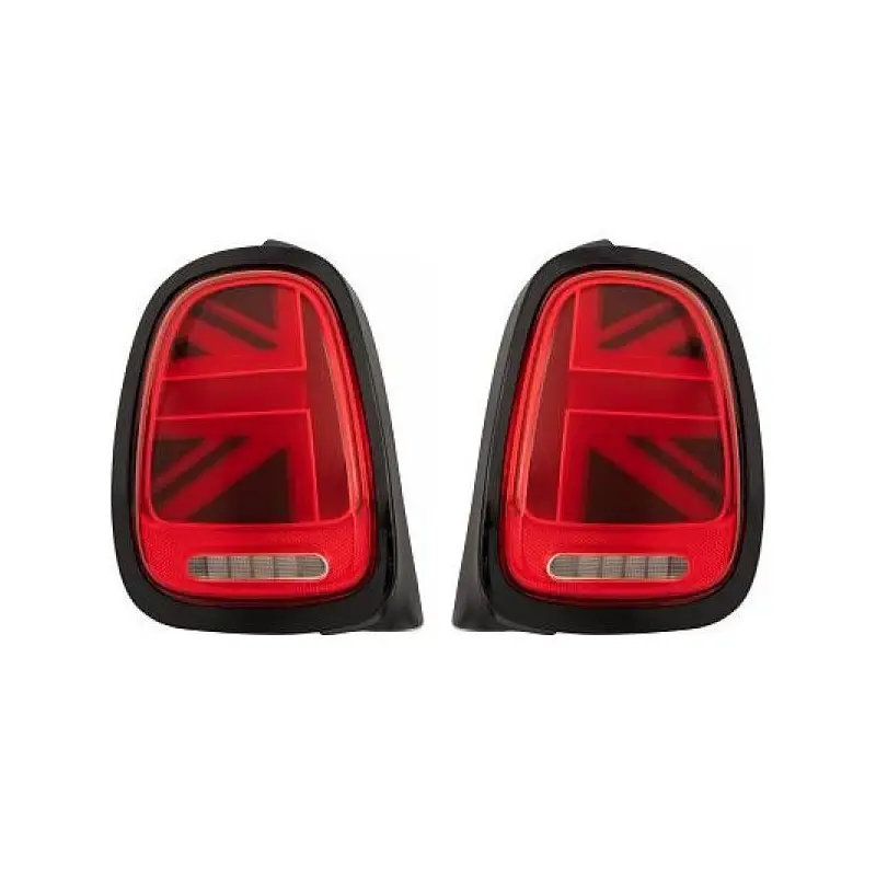 Remise SET DE FEUX ARRIERES UNION JACK ROUGE POUR MINI F55 - F56 - F57 (14-18) - CLIGNOTANT DYNAMIQUE