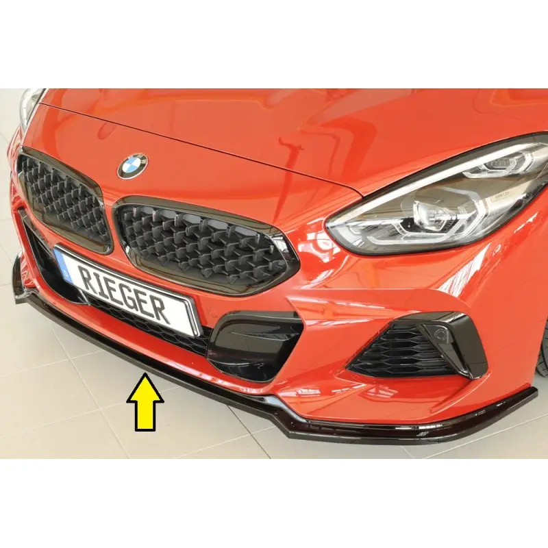 Affaire À Saisir LAME DU PARE-CHOCS AVANT POUR BMW Z4 G29 - RIEGER - NOIR BRILLANT (19-23)