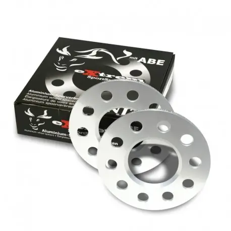 Satisfait Ou Remboursé Élargisseurs de voie, 10mm 5/110, 10mm 5/110/108, Alfa/Fiat/Opel/Saab, NLB 65,1 mm