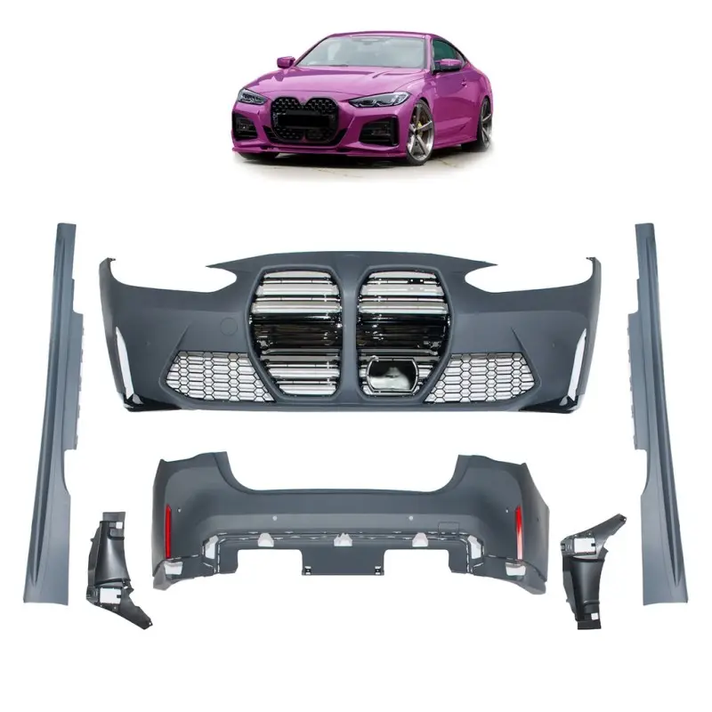 KIT COMPLET LOOK M4 POUR BMW SÉRIE 4 G22 (21-23) + SERIE 4 G23 CABRIOLET (21-23) Affaire À Saisir