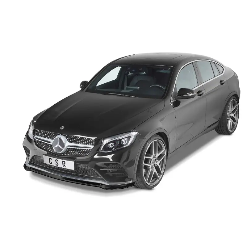 Vente Flash LAME DU PARE-CHOCS AVANT MERCEDES GLC X253 C253 PACK AMG (15-18) - NOIR BRILLANT