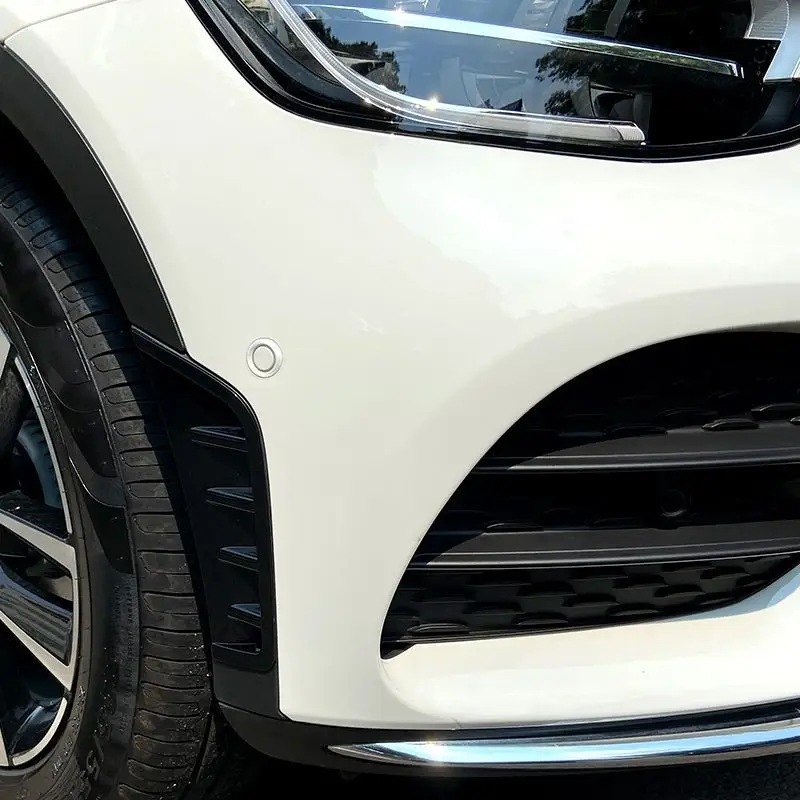 ECOPES DE PARE-CHOCS AVANT LOOK AERO POUR MERCEDES GLC X253 C253 (19-23) - POUR PACK AMG - NOIR BRILLANT Nouveauté